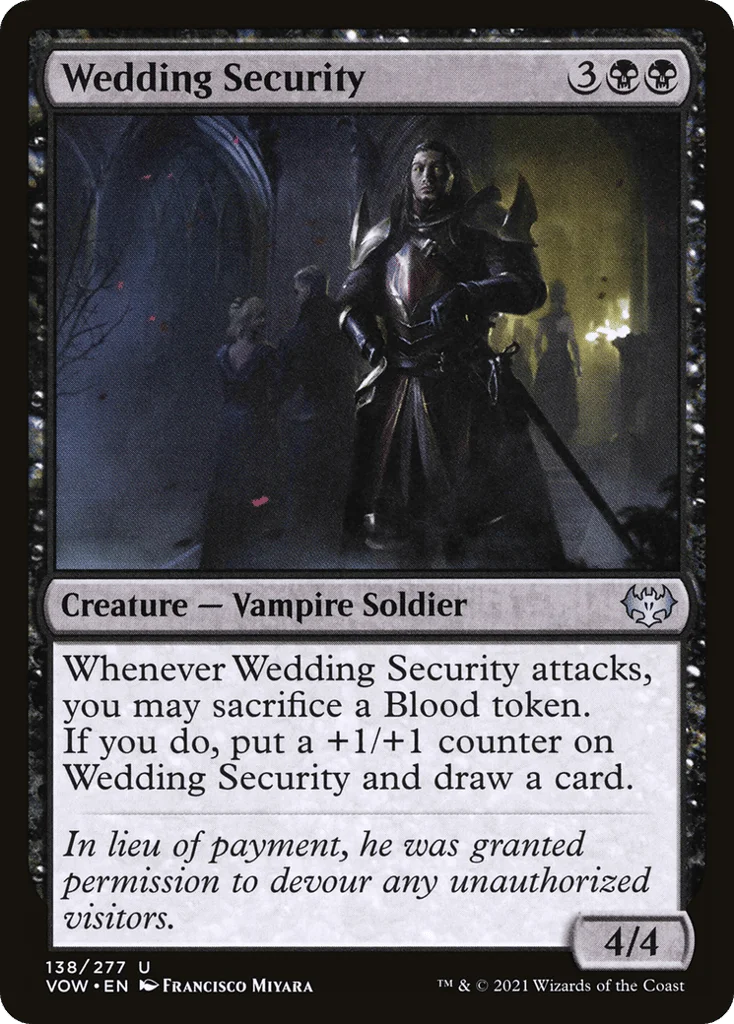 Wedding Security · Innistrad: Crimson Vow