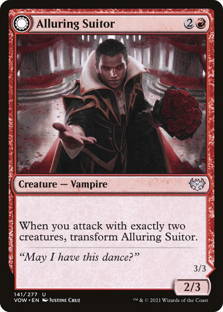 Alluring Suitor // Deadly Dancer · Innistrad: Crimson Vow