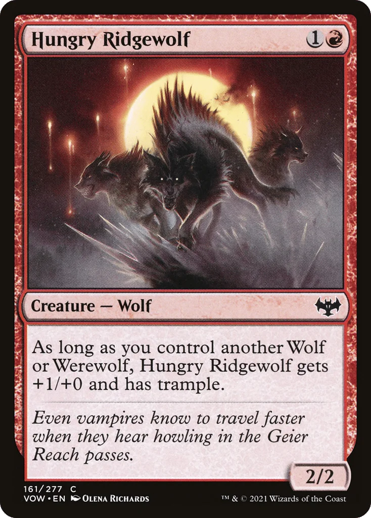 Hungry Ridgewolf · Innistrad: Crimson Vow
