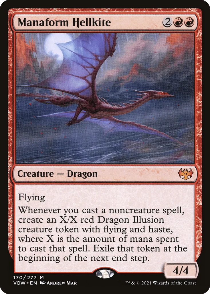 Manaform Hellkite · Innistrad: Crimson Vow