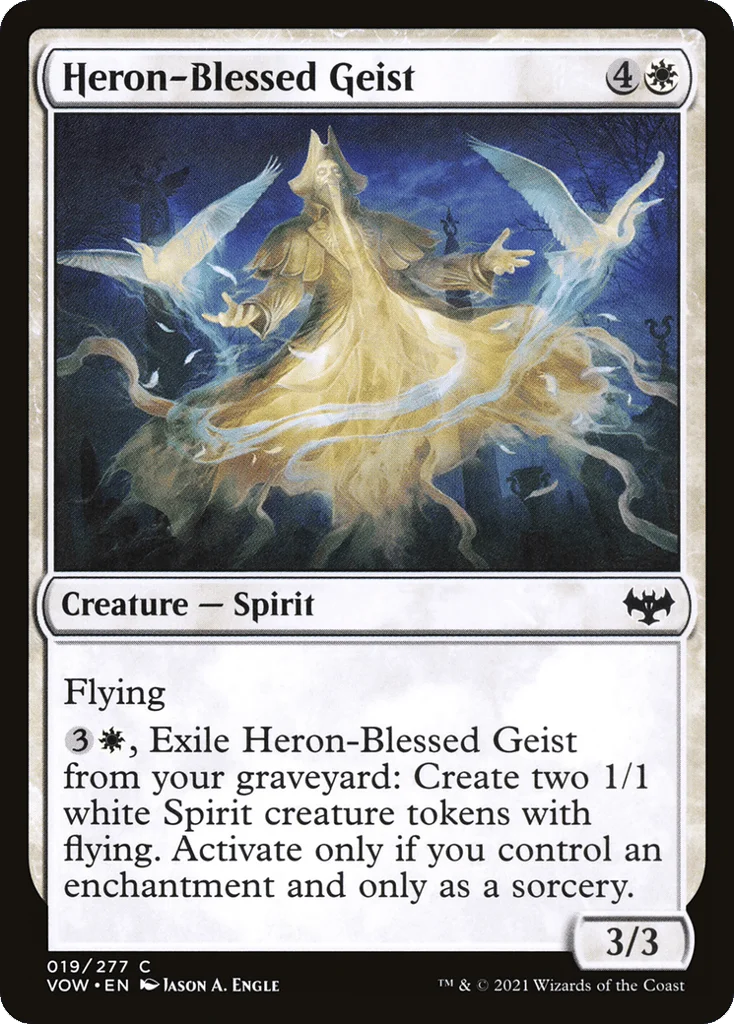Heron-Blessed Geist · Innistrad: Crimson Vow
