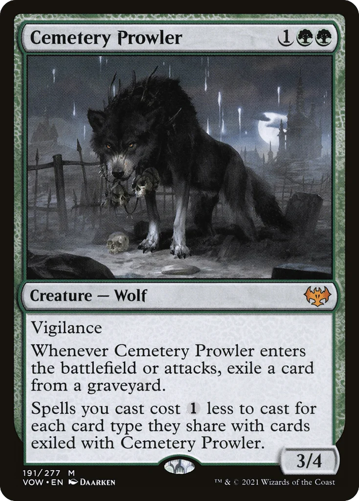 Cemetery Prowler · Innistrad: Crimson Vow