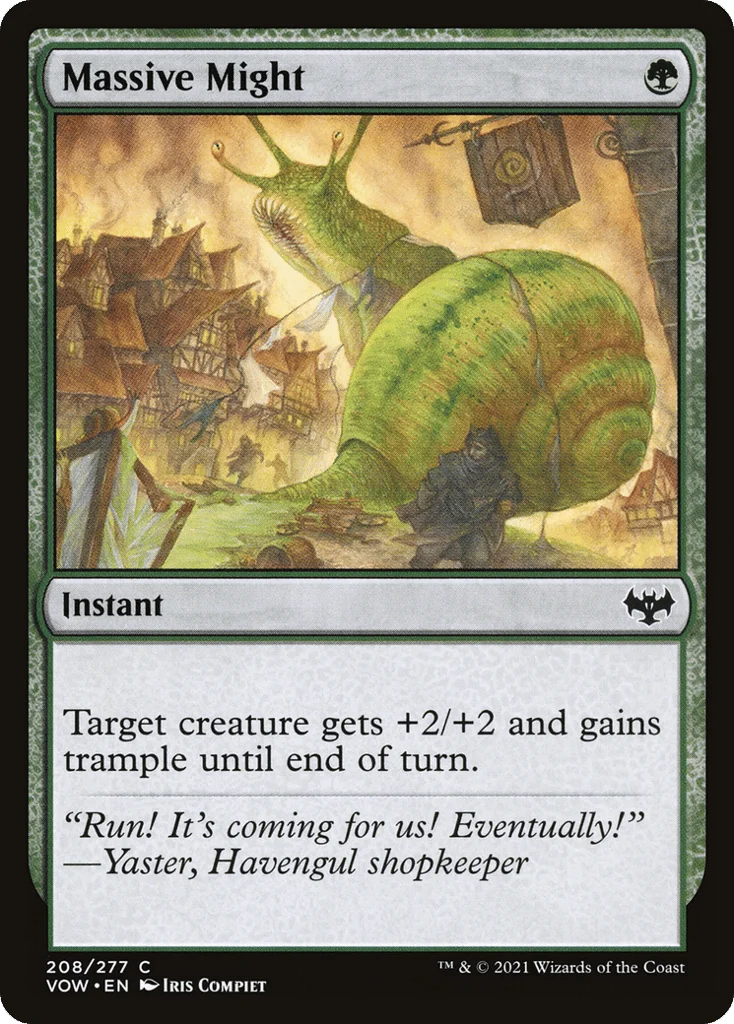 Massive Might · Innistrad: Crimson Vow