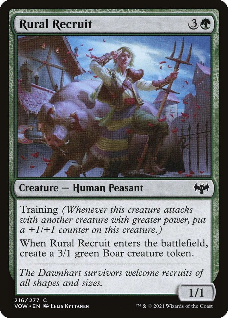 Rural Recruit · Innistrad: Crimson Vow