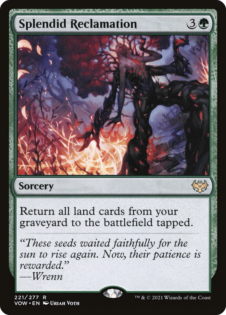 Splendid Reclamation · Innistrad: Crimson Vow