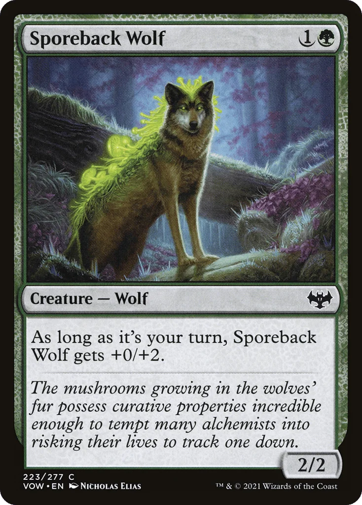 Sporeback Wolf · Innistrad: Crimson Vow