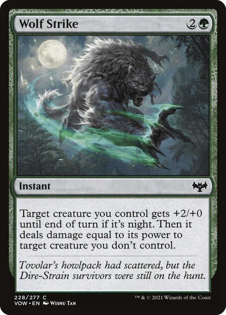 Wolf Strike · Innistrad: Crimson Vow