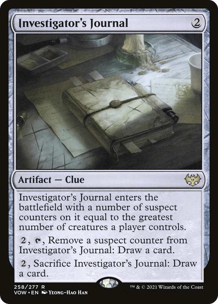 Investigator's Journal · Innistrad: Crimson Vow