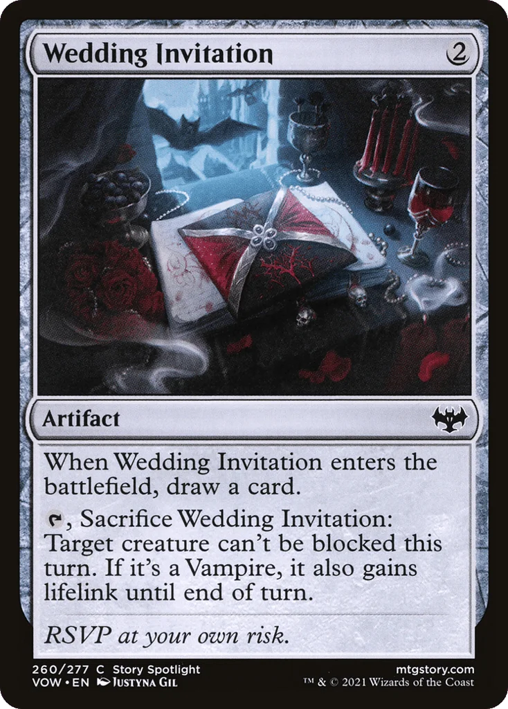Wedding Invitation · Innistrad: Crimson Vow