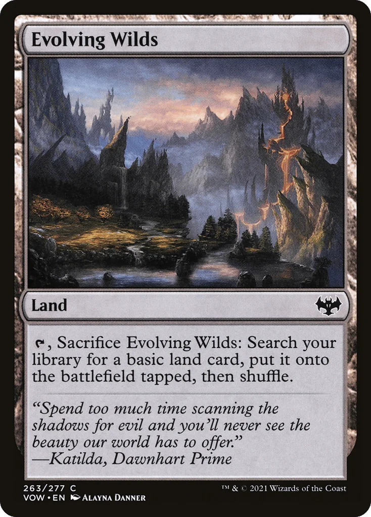 Evolving Wilds · Innistrad: Crimson Vow