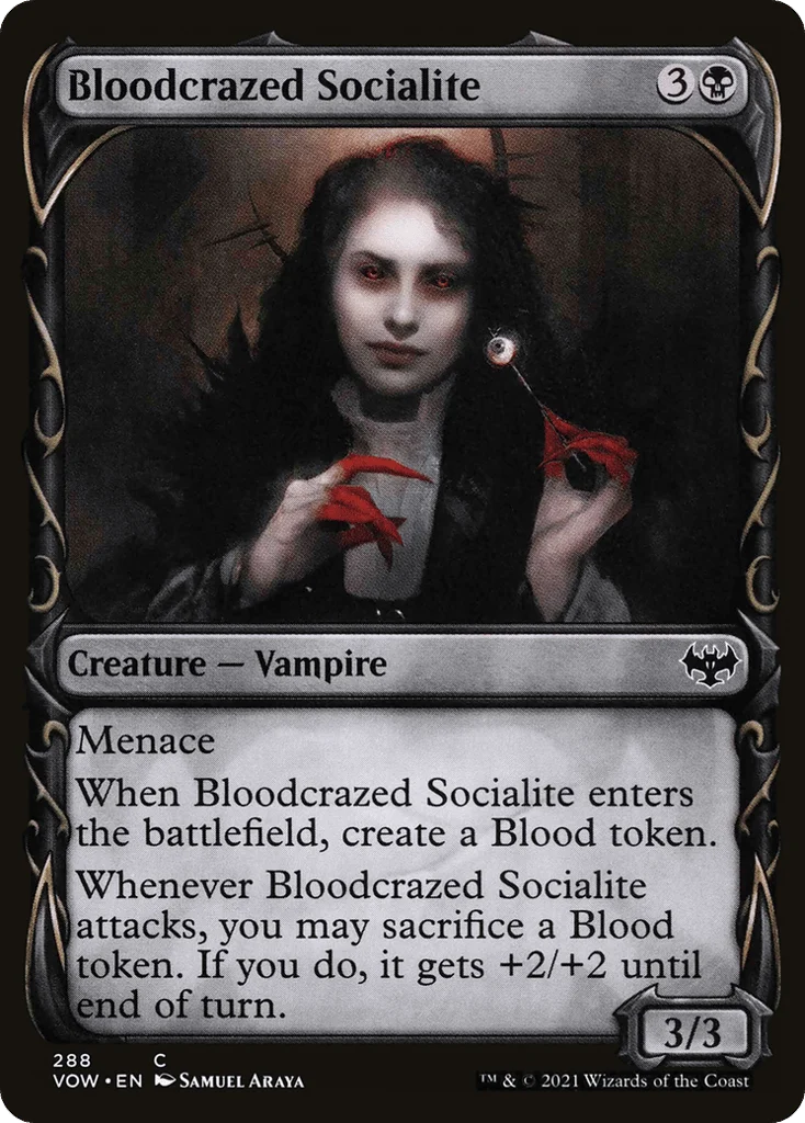 Bloodcrazed Socialite · Innistrad: Crimson Vow