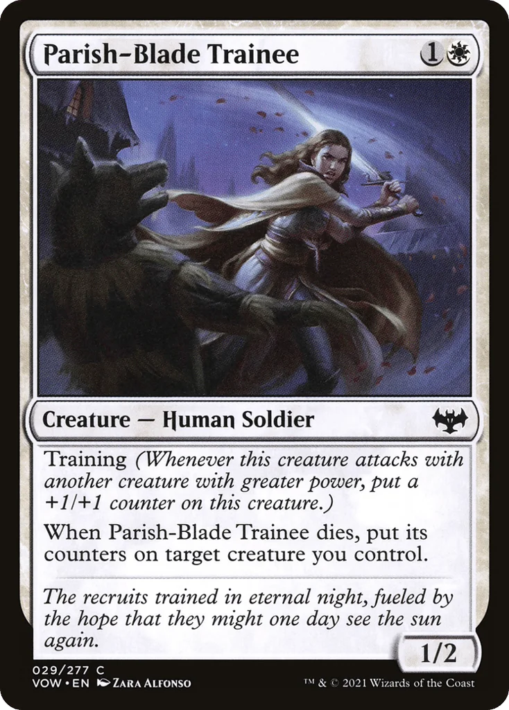 Parish-Blade Trainee · Innistrad: Crimson Vow