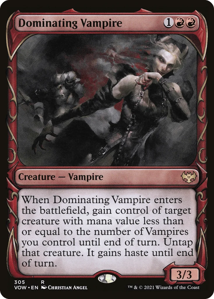 Dominating Vampire · Innistrad: Crimson Vow