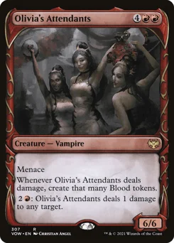 Olivia's Attendants