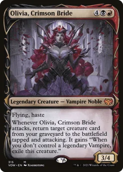 Olivia, Crimson Bride