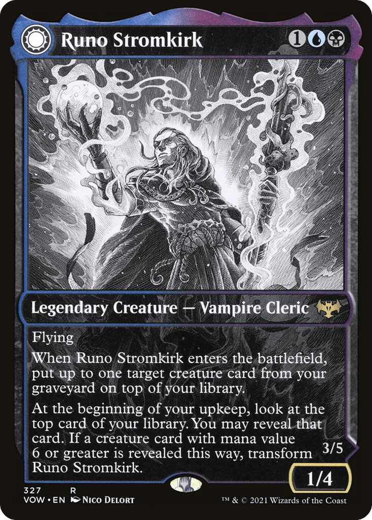 Runo Stromkirk // Krothuss, Lord of the Deep · Innistrad: Crimson Vow