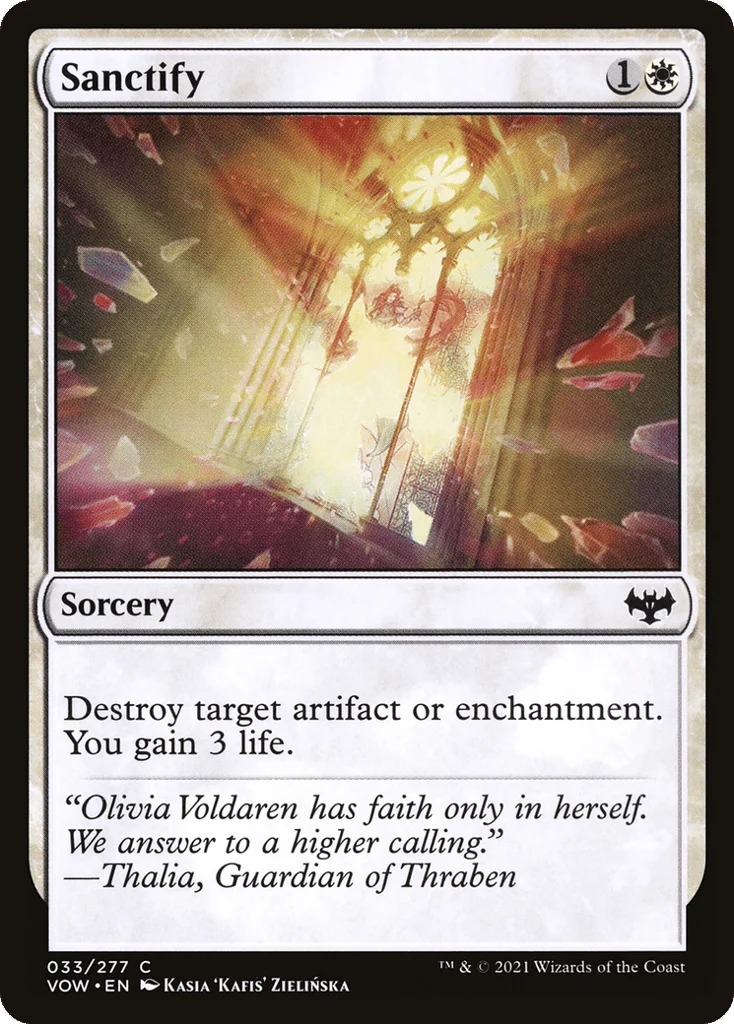 Sanctify · Innistrad: Crimson Vow