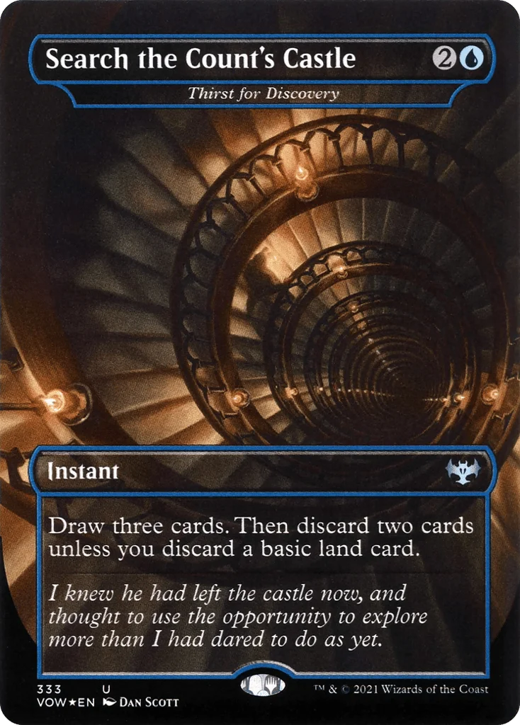 Thirst for Discovery · Innistrad: Crimson Vow