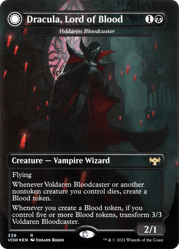 Voldaren Bloodcaster // Bloodbat Summoner · Innistrad: Crimson Vow