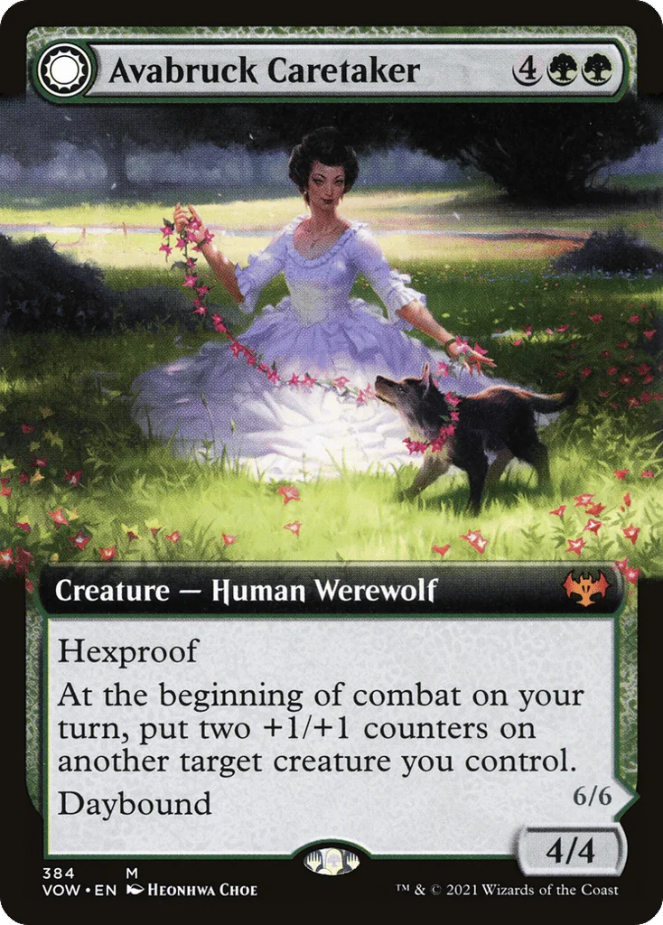 Avabruck Caretaker // Hollowhenge Huntmaster · Innistrad: Crimson Vow