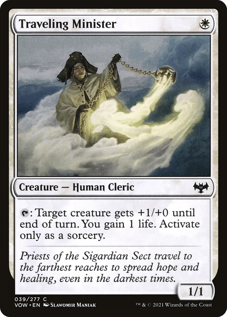 Traveling Minister · Innistrad: Crimson Vow