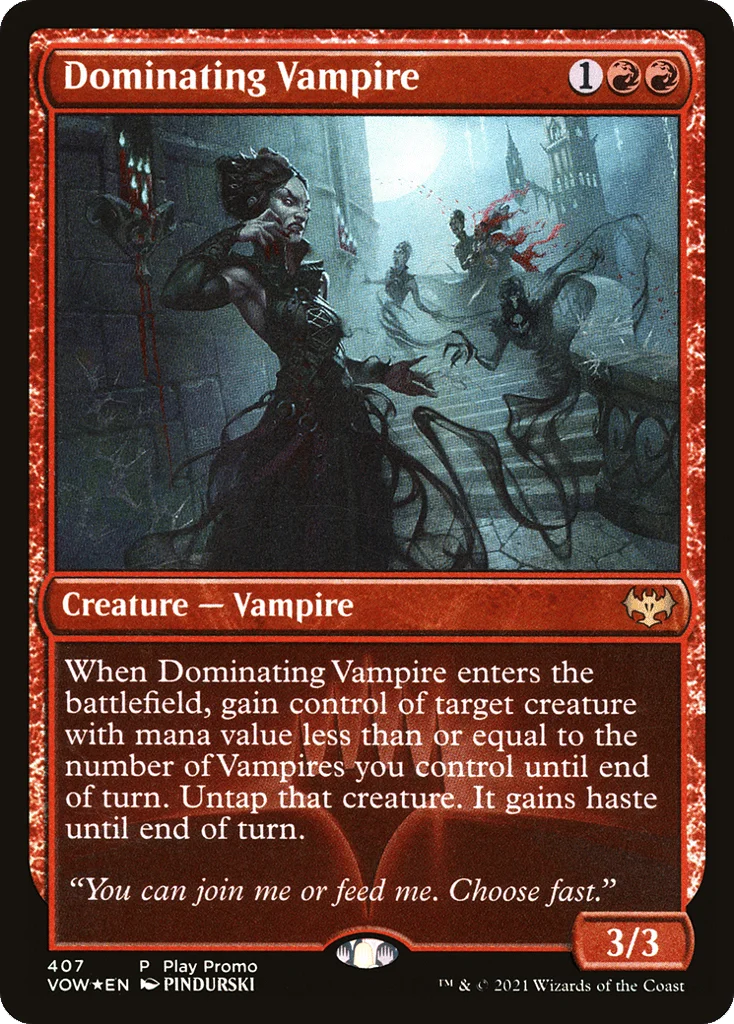 Dominating Vampire · Innistrad: Crimson Vow
