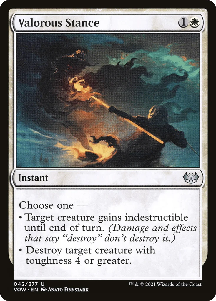 Valorous Stance · Innistrad: Crimson Vow