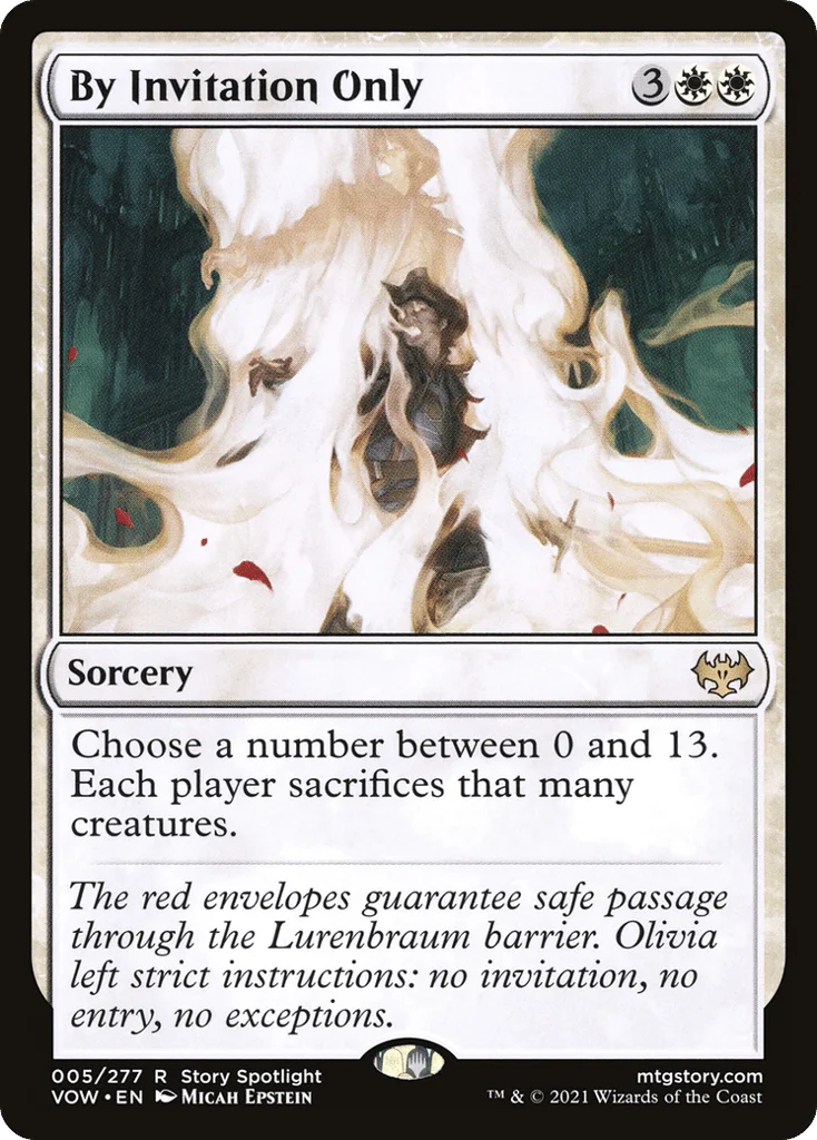 By Invitation Only · Innistrad: Crimson Vow