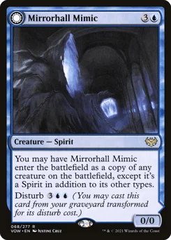 Mirrorhall Mimic // Ghastly Mimicry