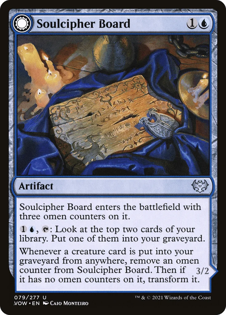 Soulcipher Board // Cipherbound Spirit · Innistrad: Crimson Vow