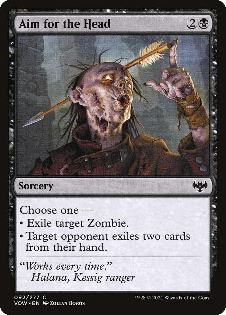 Aim for the Head · Innistrad: Crimson Vow