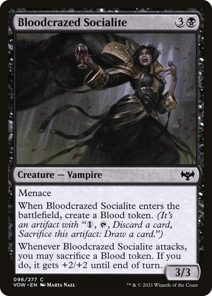 Bloodcrazed Socialite · Innistrad: Crimson Vow