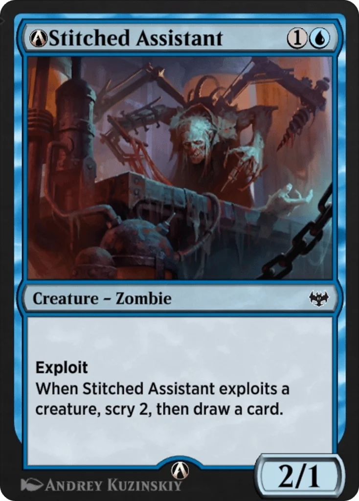 A-Stitched Assistant · Innistrad: Crimson Vow