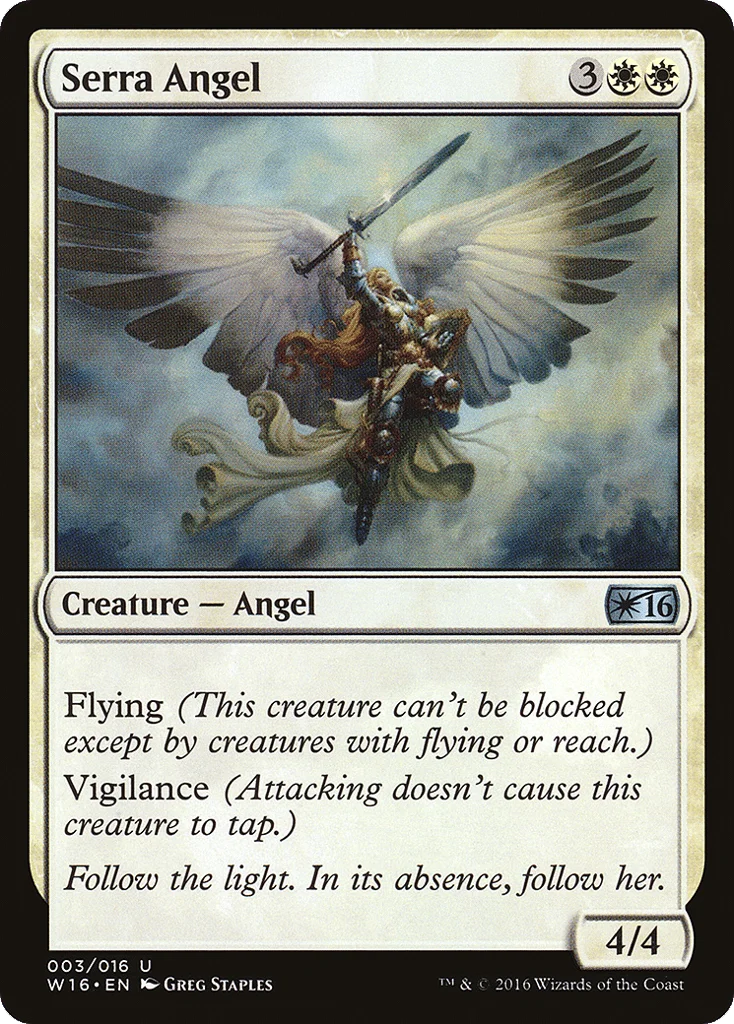 Serra Angel · Welcome Deck 2016