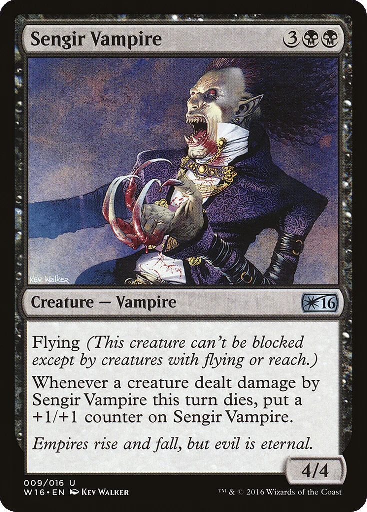 Sengir Vampire · Welcome Deck 2016