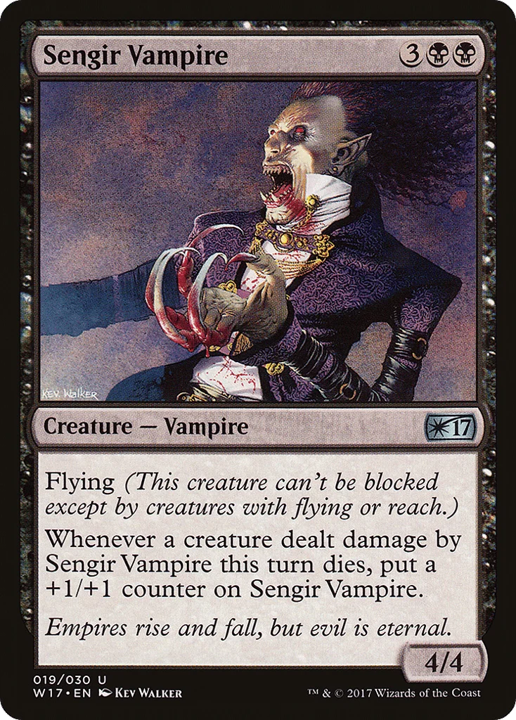 Sengir Vampire · Welcome Deck 2017
