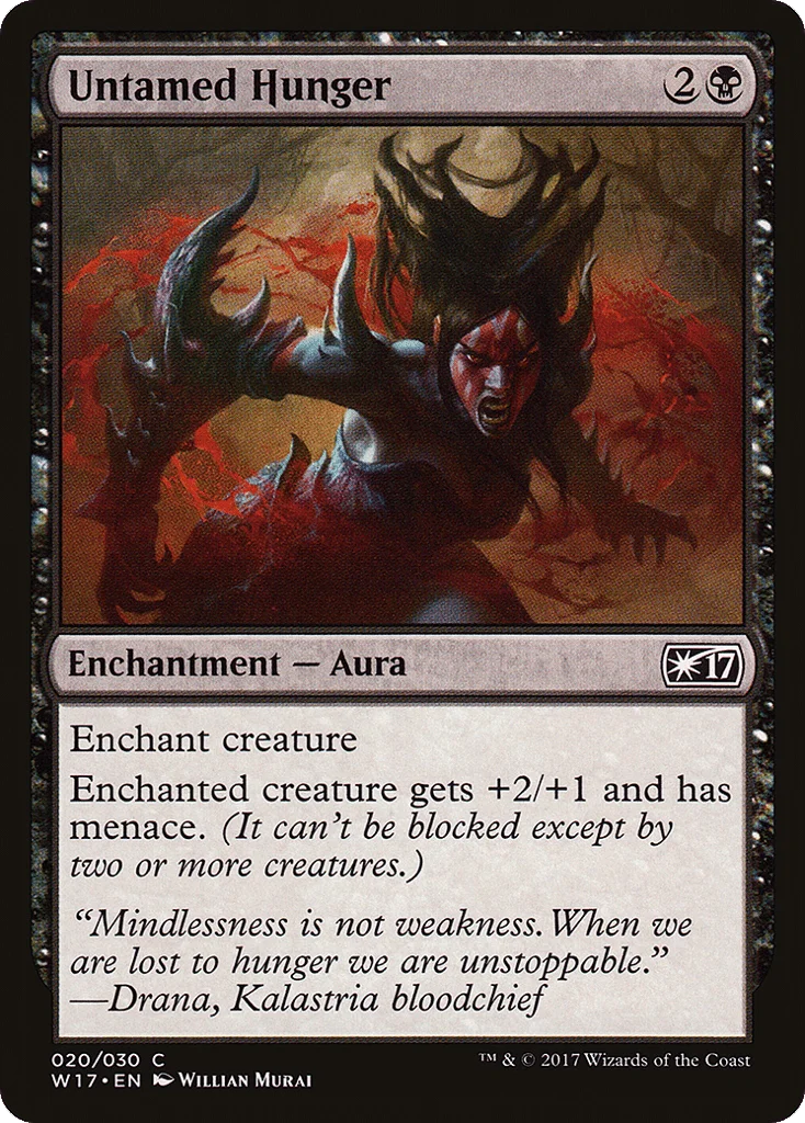 Untamed Hunger · Welcome Deck 2017