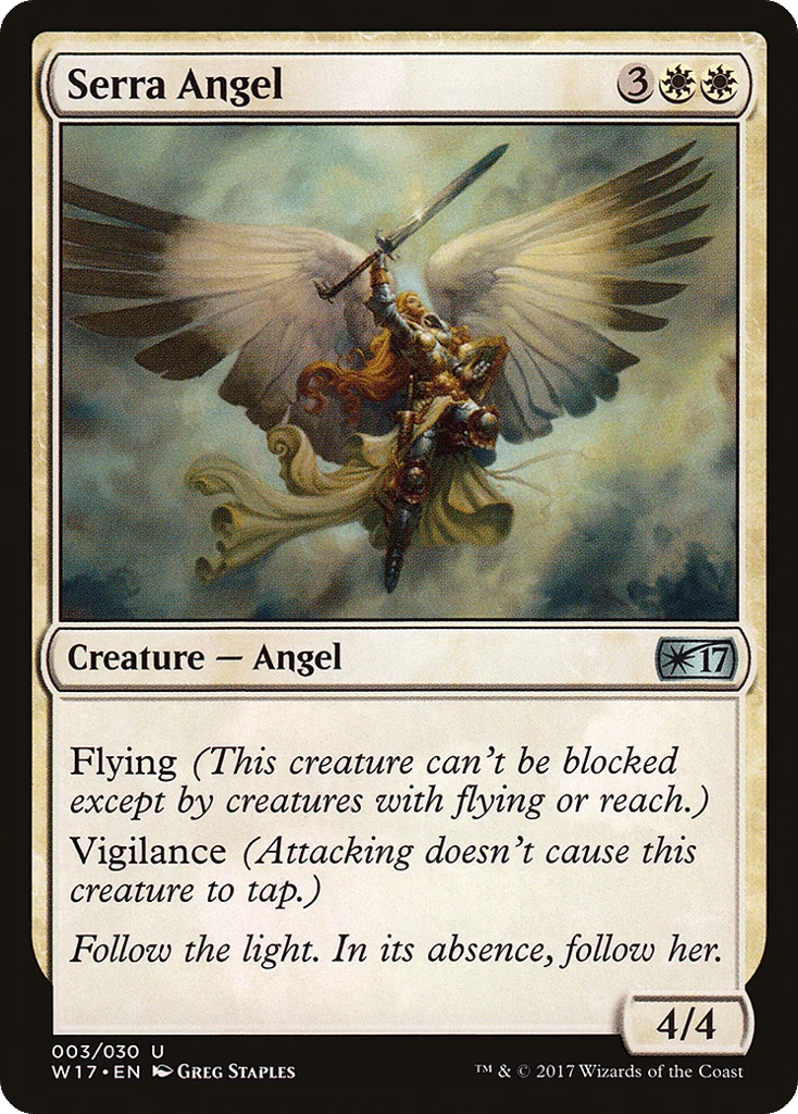 Serra Angel · Welcome Deck 2017