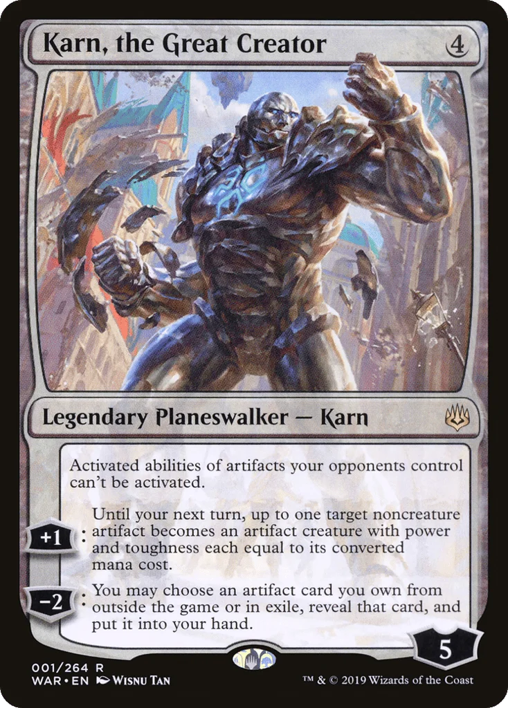 Karn, the Great Creator · War of the Spark