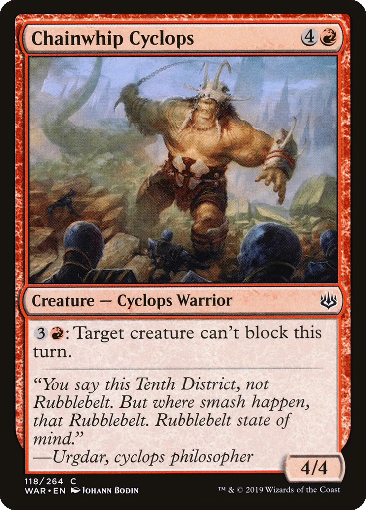Chainwhip Cyclops · War of the Spark