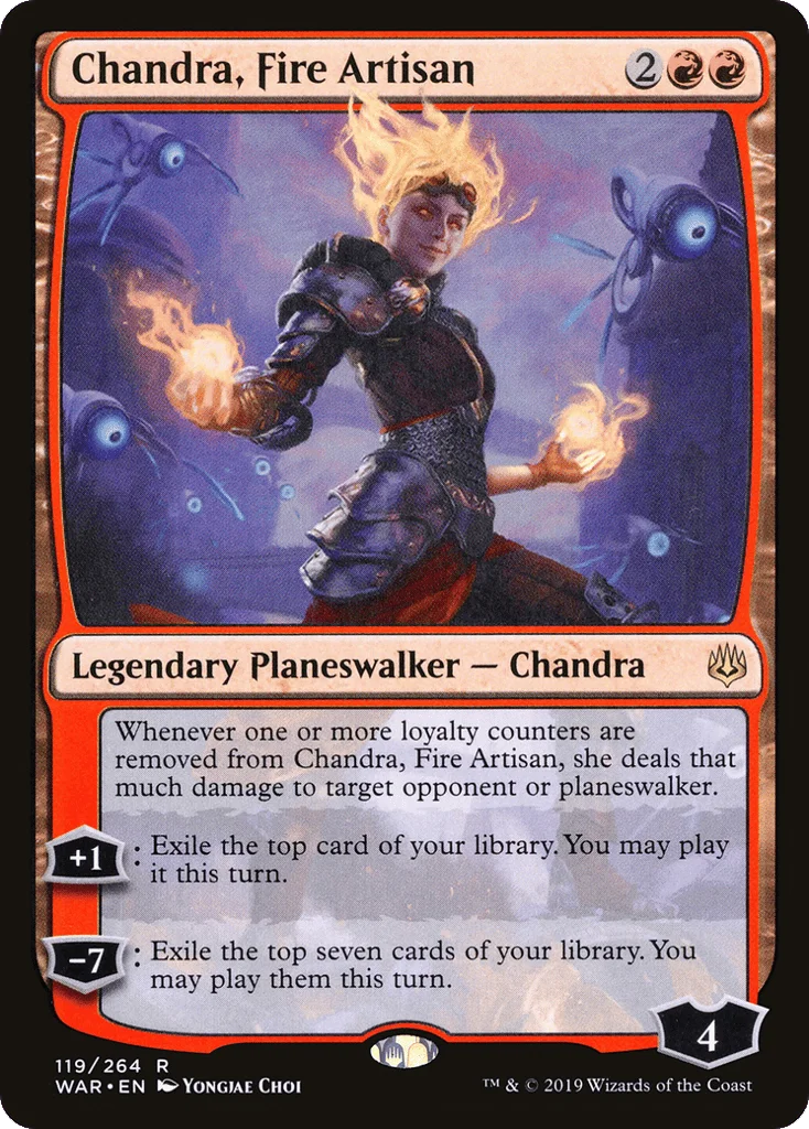 Chandra, Fire Artisan · War of the Spark