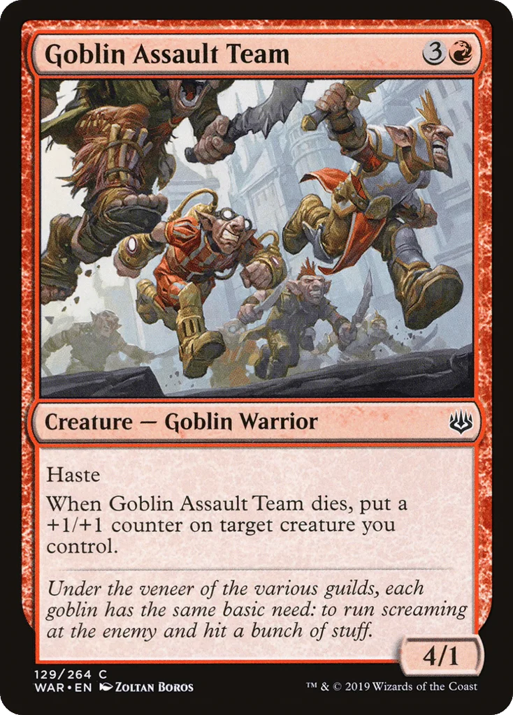 Goblin Assault Team · War of the Spark