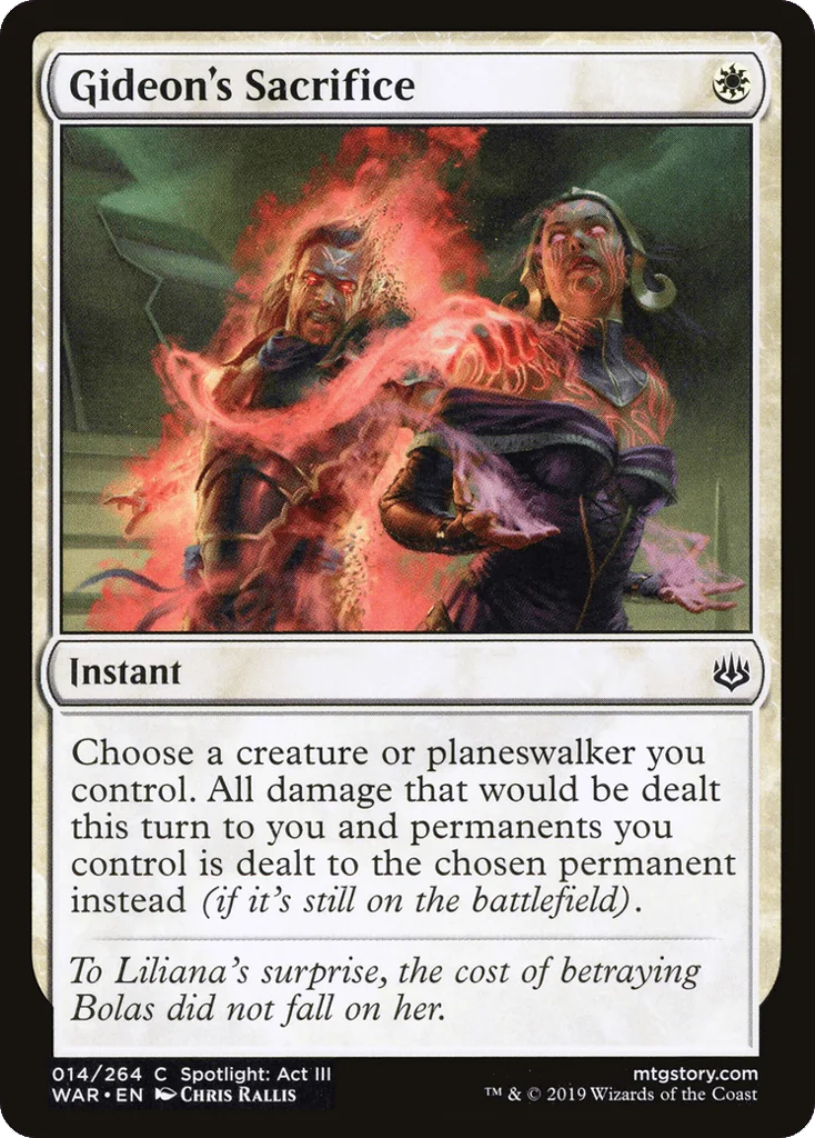 Gideon's Sacrifice · War of the Spark