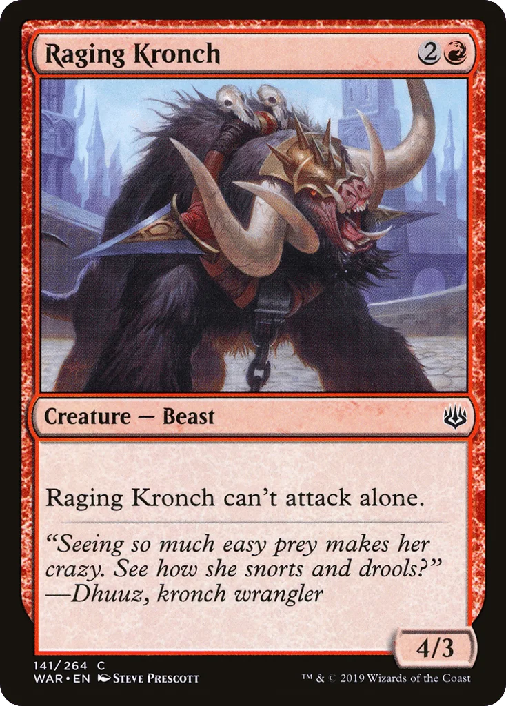 Raging Kronch · War of the Spark