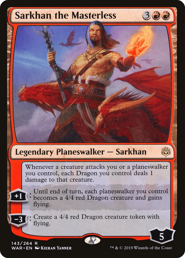Sarkhan the Masterless · War of the Spark