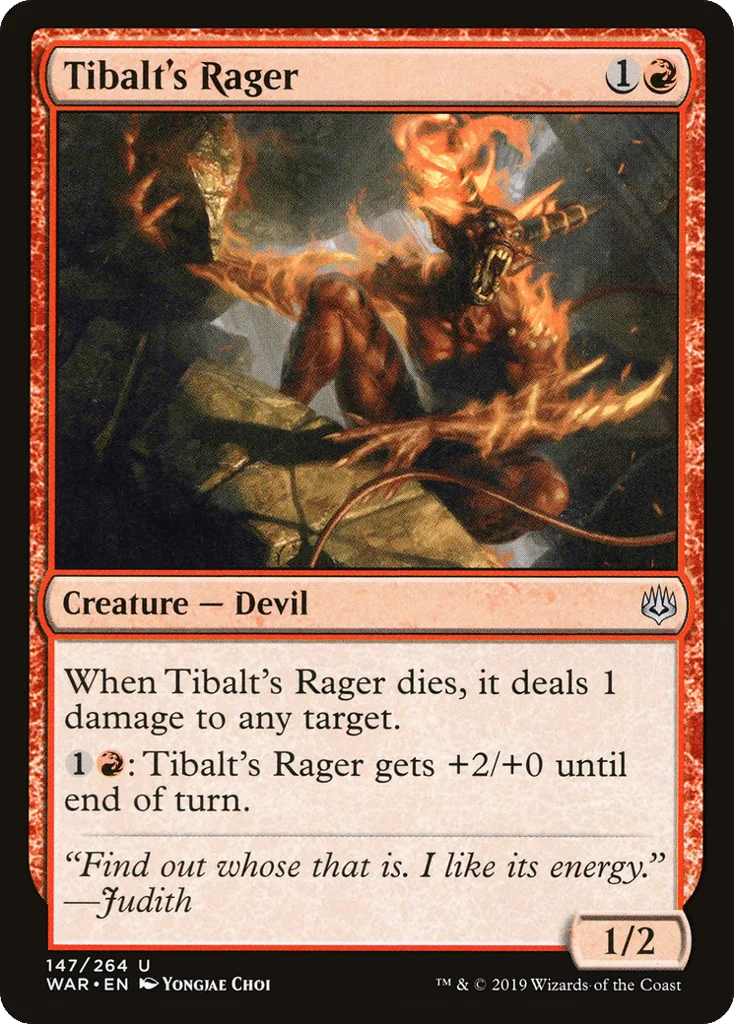 Tibalt's Rager · War of the Spark