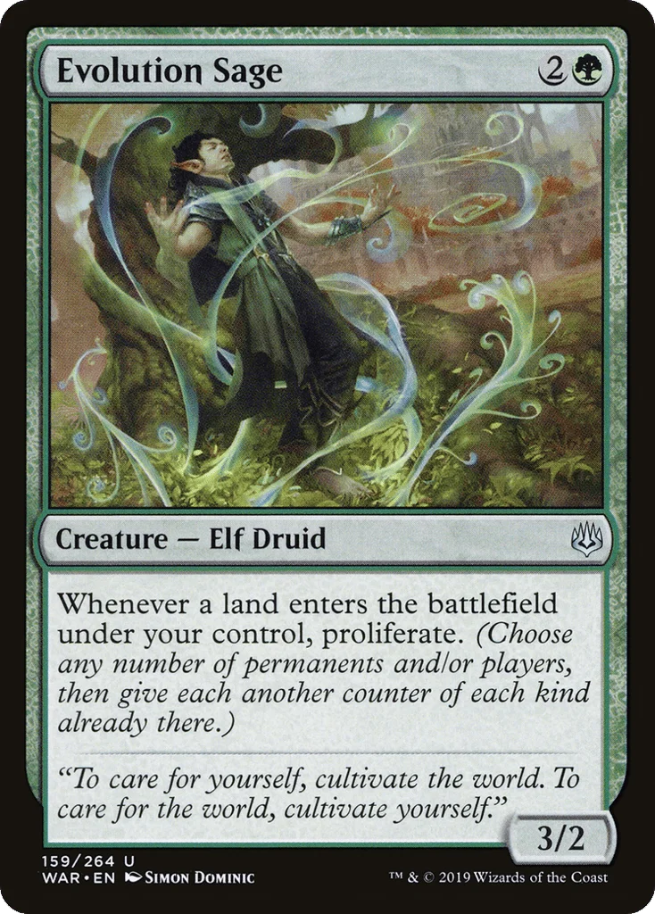 Evolution Sage · War of the Spark