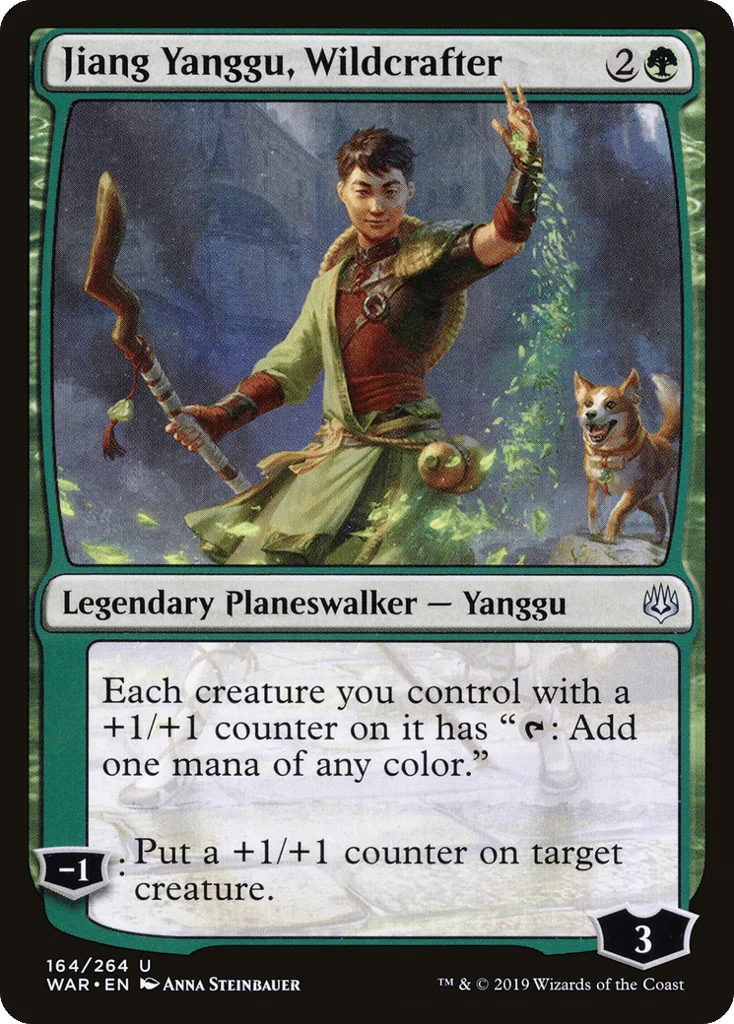 Jiang Yanggu, Wildcrafter · War of the Spark