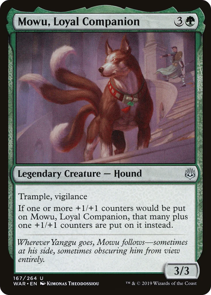 Mowu, Loyal Companion · War of the Spark