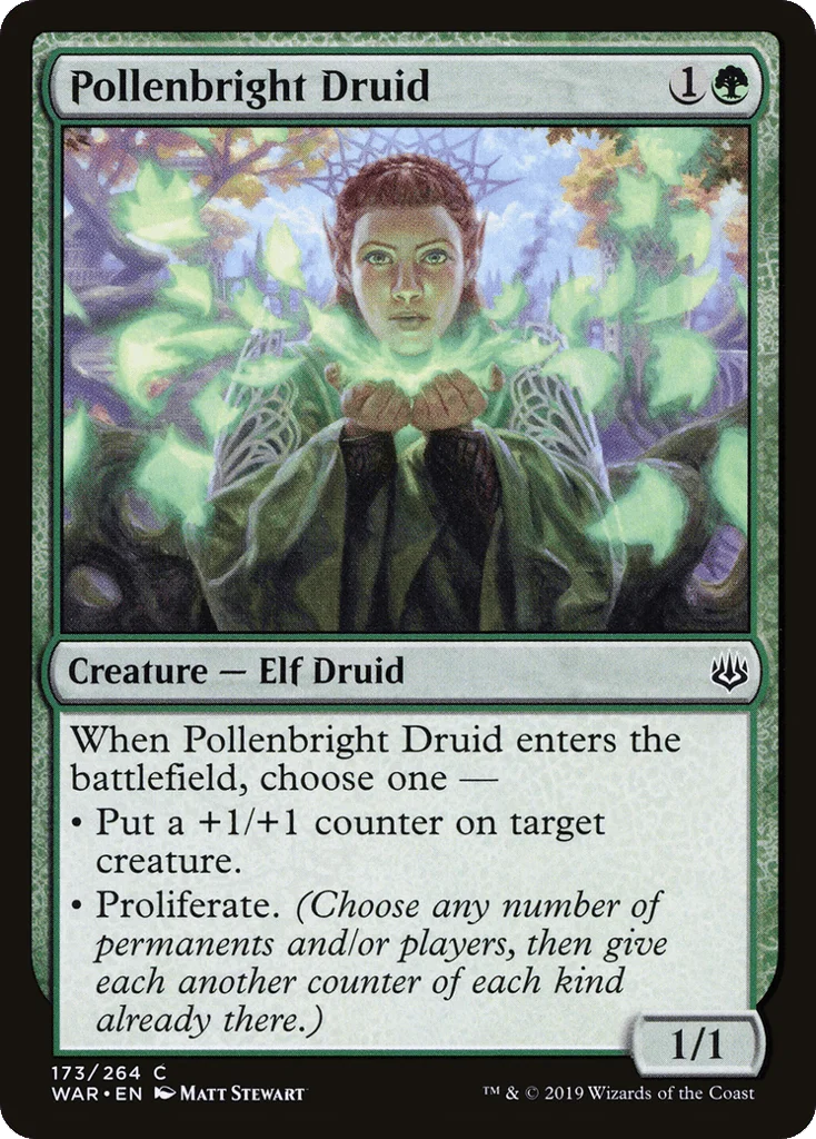 Pollenbright Druid · War of the Spark